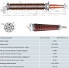 252kV FRP Dry Porcelain Transformer Bushing