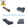 Snowmobile rubber  tra...
