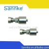 China manufacturer female swivel one piece hydraulic hose fitting