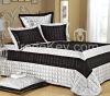 Faux Leather bedspread set 5pcs