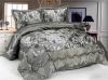 Taffeta flocking comforter set 3pc