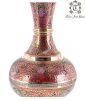 Brass Colorful Flower Vase Home Decor Metal Vases