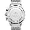 MEGIR Swiss Quartz movement strap watch 2011 silver waterproof steel wrist watch
