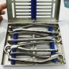 Physics Forceps - Standard Series - 4 Piece Set with Cassette