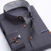 New style slim fit dress man shirt