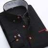 New style slim fit dress man shirt