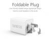 USB Wall Charger, Rainbow 2.4A Dual USB Charger with Foldable Plug for iPhone 8 X 7 / 7s / 6s / 6 / 6 Plus, iPad Air 2, Galaxy S6, Note 5 and More