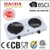 Solid 2 burner hotplate