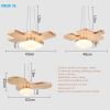 SL LED DIY pendant lamp north european jigsaw puzzle wood pendant lights bedroom jigsaw wood pendant light fixture YJ6008