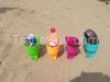 Beach Drink Cup Holder Multifunction Colorful Plastic Beach Cup Holder