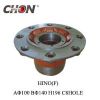 HINO wheel hub in fron...