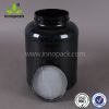 5L pet clear black food grade plastic jar with screw cap