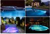 free sample waterproof outdoor underwater side glow fiber optic lighting with clear PVC coat protection