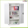 Durable steel powder coating 2 swing door filin cabinet