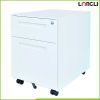 Powder coating 2 drawer mobile pedestal file cabinet