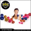 rubber dumbbell set gy...