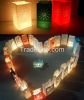 Wholesale Handmade Paper Lantern Candle Bags For Christmas Party Decor