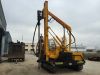 Safety barrier sheet pile driver/pile hammer