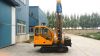 Auger drill unit for pile driver used in civil construction
