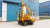 Auger drill unit for pile driver used in civil construction