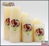 new concept wedding pillar scented candle 