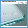 3-10mm Flat Tempered Glass for Stairs (with ISO/Ce/SGS Certificate)