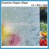 3-12mm Clear Frosted Glass with Ce & ISO9001