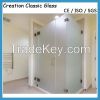 3-12mm Clear Frosted Glass with Ce & ISO9001