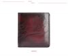 Genuine Leather Men Wallets Short Wallet Personalized Lettering Mini Wallet OEM Credit Card Wallets