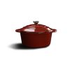 enamel round cast iron dutch oven cookware saucepan