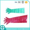 disposable long veterinary sleeve examination glove