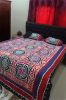 Aman Jee Applique Ralli Bed Sheet