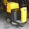 C6 Mini ride-on concrete floor scrubber with low noise