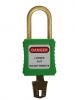 Histay electrical safety padlock lockout locks with brass shackle and nylon body master keyed