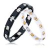 Hot sell Healthy Bio Germanium Ceramic Energy Magnetic Bracelet