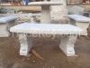 hand carved garden decorative stone bench