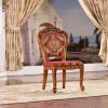 Solid rubber wood dining room chairs banquet chair