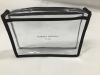 clear EVA/PVC/TPU makeup bag, heat sealed