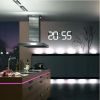 Large Font Remote Control LED Digital Wall Clock Modern Design For Home Decor School Train Station 3D Decoration Stereo Clock