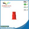 rubber duckbill check valve