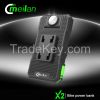 Factory Meilan X2 3 in 1 Bicycle Phone Mount Holder Powerbank with Fro