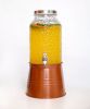 Best Selling Glass Drink Dispenser With Tap
