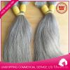 High Quality Grey Human Hair By Bulk Hair Extensions Wholesale