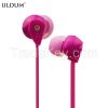 2016 China  Colorful in ear  Earphone with microphone  for MP3