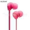 2016 China  Colorful in ear  Earphone with microphone  for MP3