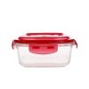 pyrex glass food container with airtight lid