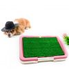 Pet Dog Toilet Grass Mat Dog Urinary Toilet Tray pad Dog Three Layers flat sodding Toilet Mat