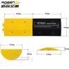 Wholesale 500mm Yellow & Black PE Plastic Roadway Safety Ramp Speed Hump