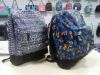 Stock 2016 new Design Fashion school pattern backpack