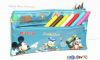 PVC plastic zipper School Pencil case